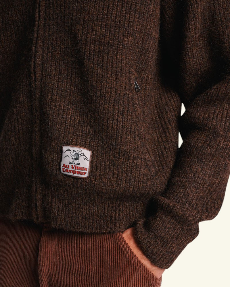 Au Vieux Campeur - Congés Payés - Pull Samuel - Marron