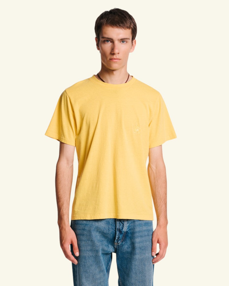 Au Vieux Campeur - Congés Payés - T-shirt Mercer - Jaune