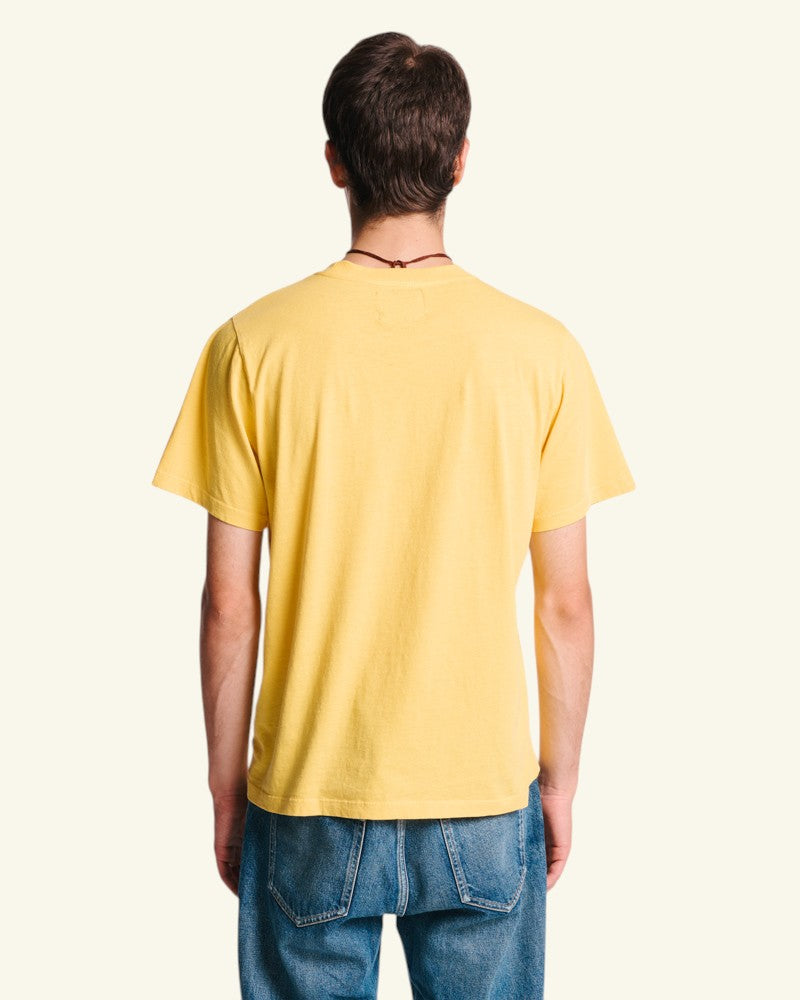 Au Vieux Campeur - Congés Payés - T-shirt Mercer - Jaune