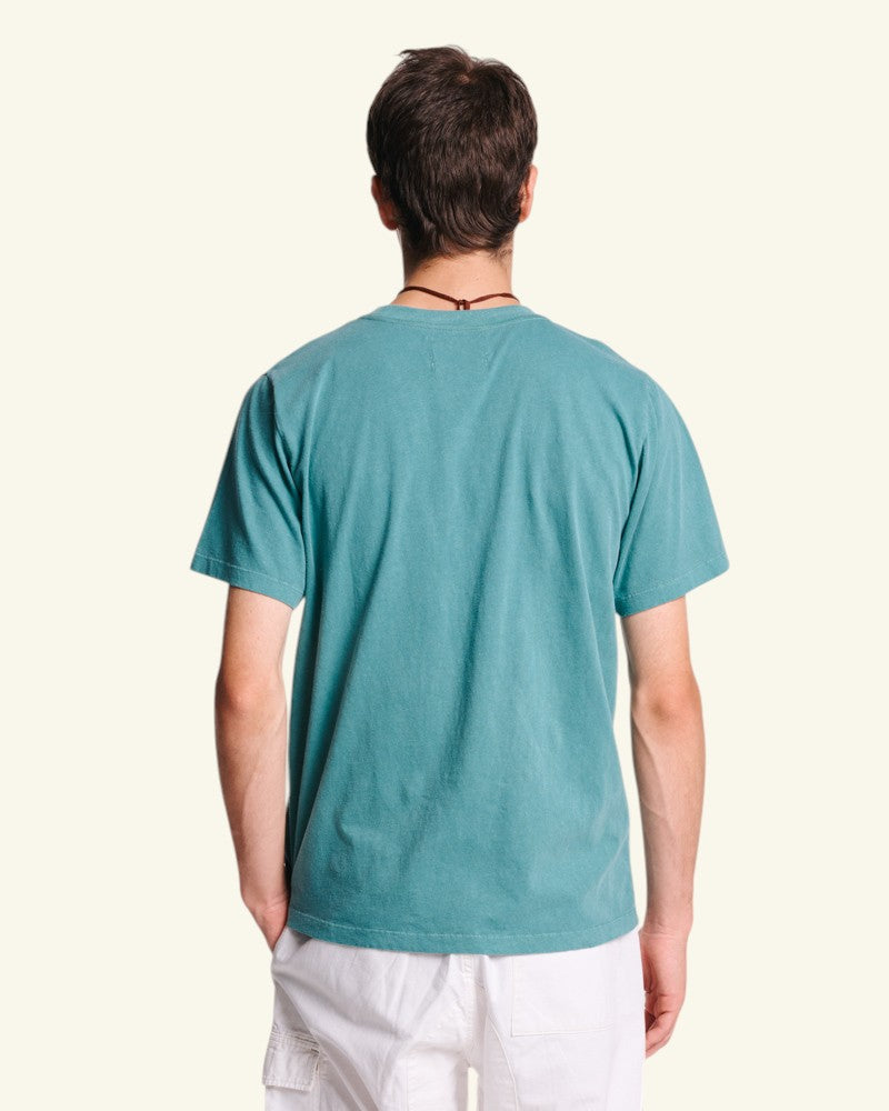 Au Vieux Campeur - Paid Holidays - Mercer T-shirt - Green