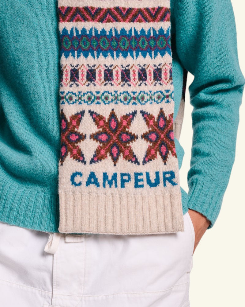 Au Vieux Campeur - Congés Payés - Echarpe Elias - Ecru