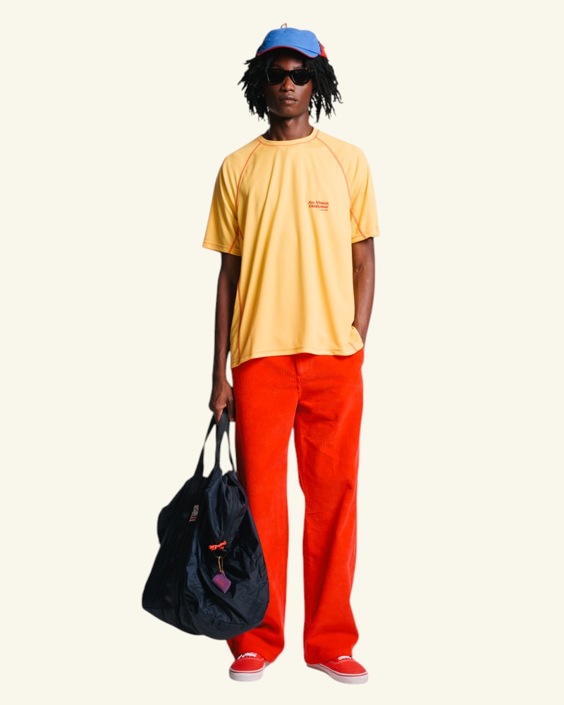 Au Vieux Campeur - Congés Payés - T-shirt Otis Manches Courtes - Jaune