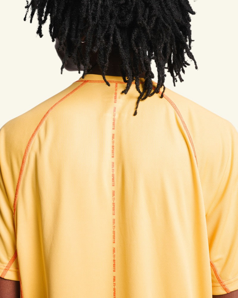 Au Vieux Campeur - Congés Payés - T-shirt Otis Manches Courtes - Jaune