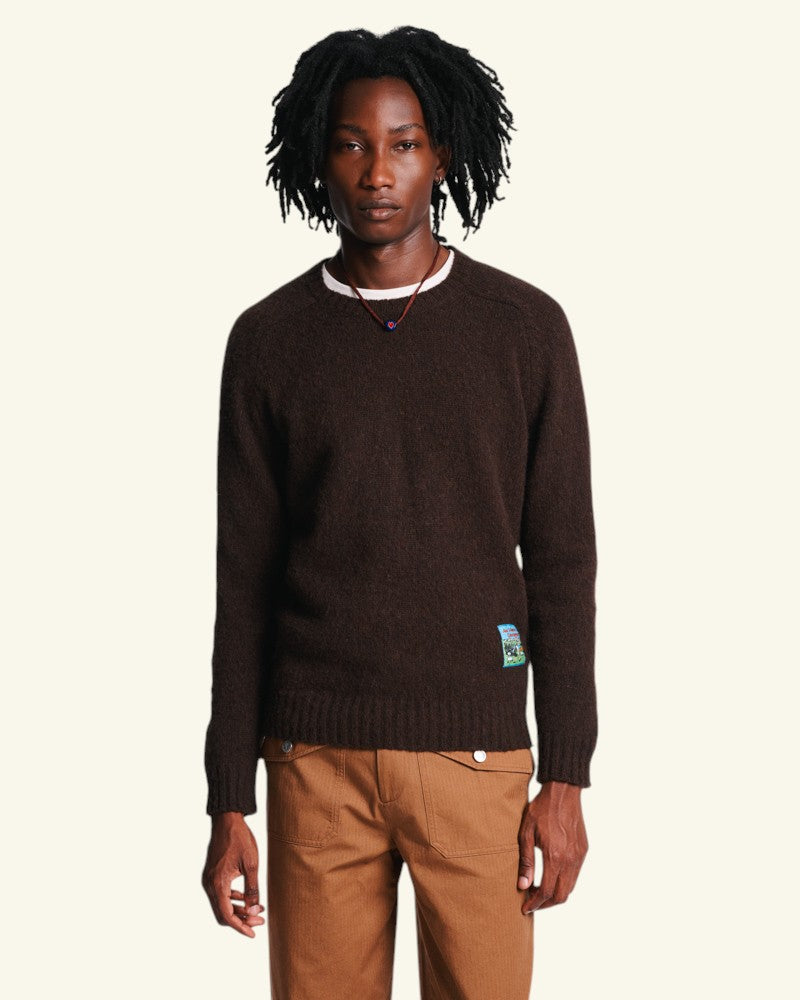 Au Vieux Campeur - Paid Holidays - Elliott Sweater - Brown