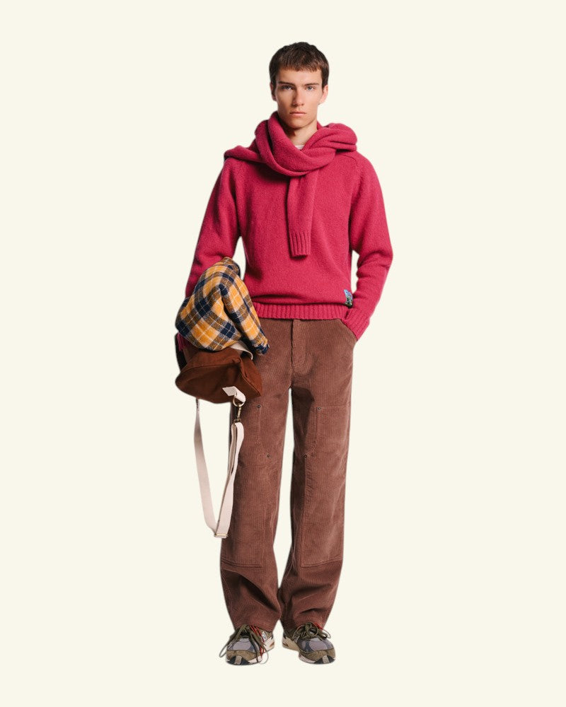 Au Vieux Campeur - Paid Holidays - Elliott Sweater - Raspberry