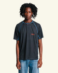 Au Vieux Campeur - Paid Holidays - Otis Short Sleeve T-shirt - Black