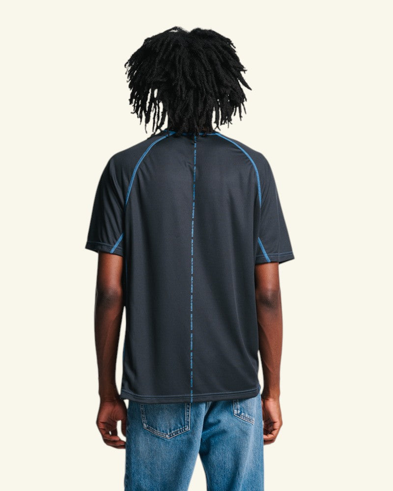 Au Vieux Campeur - Paid Holidays - Otis Short Sleeve T-shirt - Black