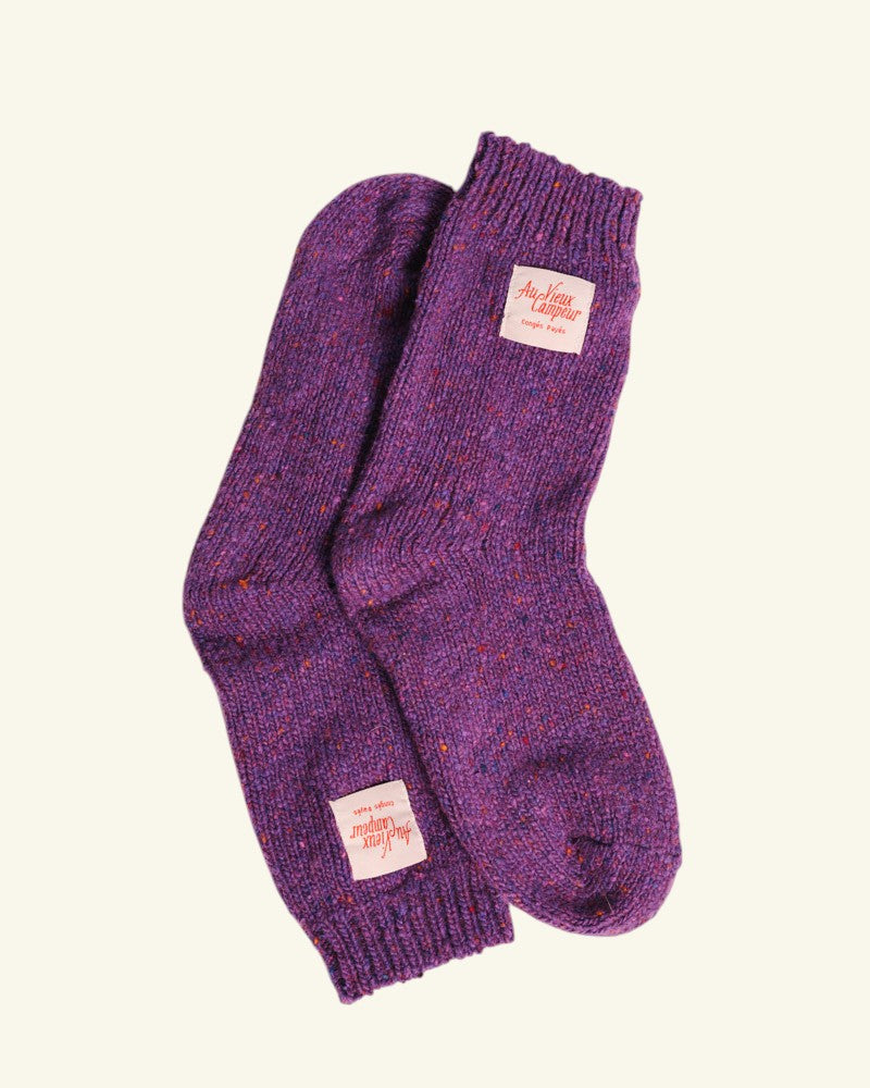 Au Vieux Campeur - Congés Payés - Chaussettes Fenway - Violet