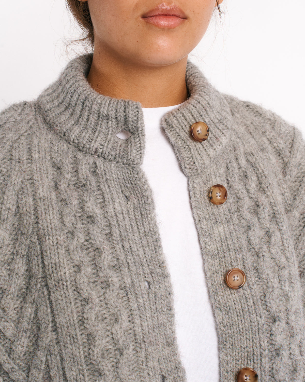 Au Vieux Campeur - Paid Holidays - Elena Cardigan - Heather Gray