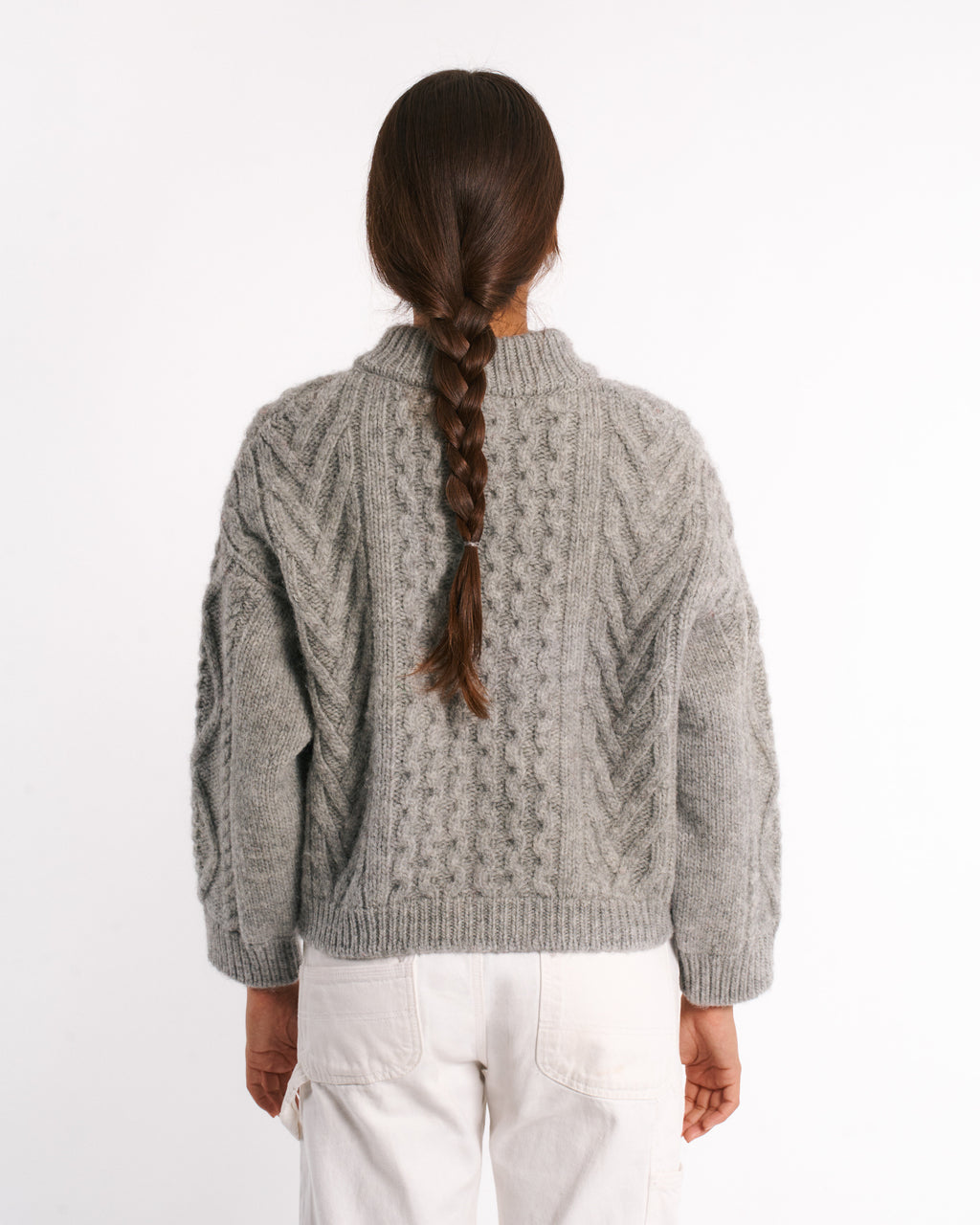 Au Vieux Campeur - Paid Holidays - Elena Cardigan - Heather Gray