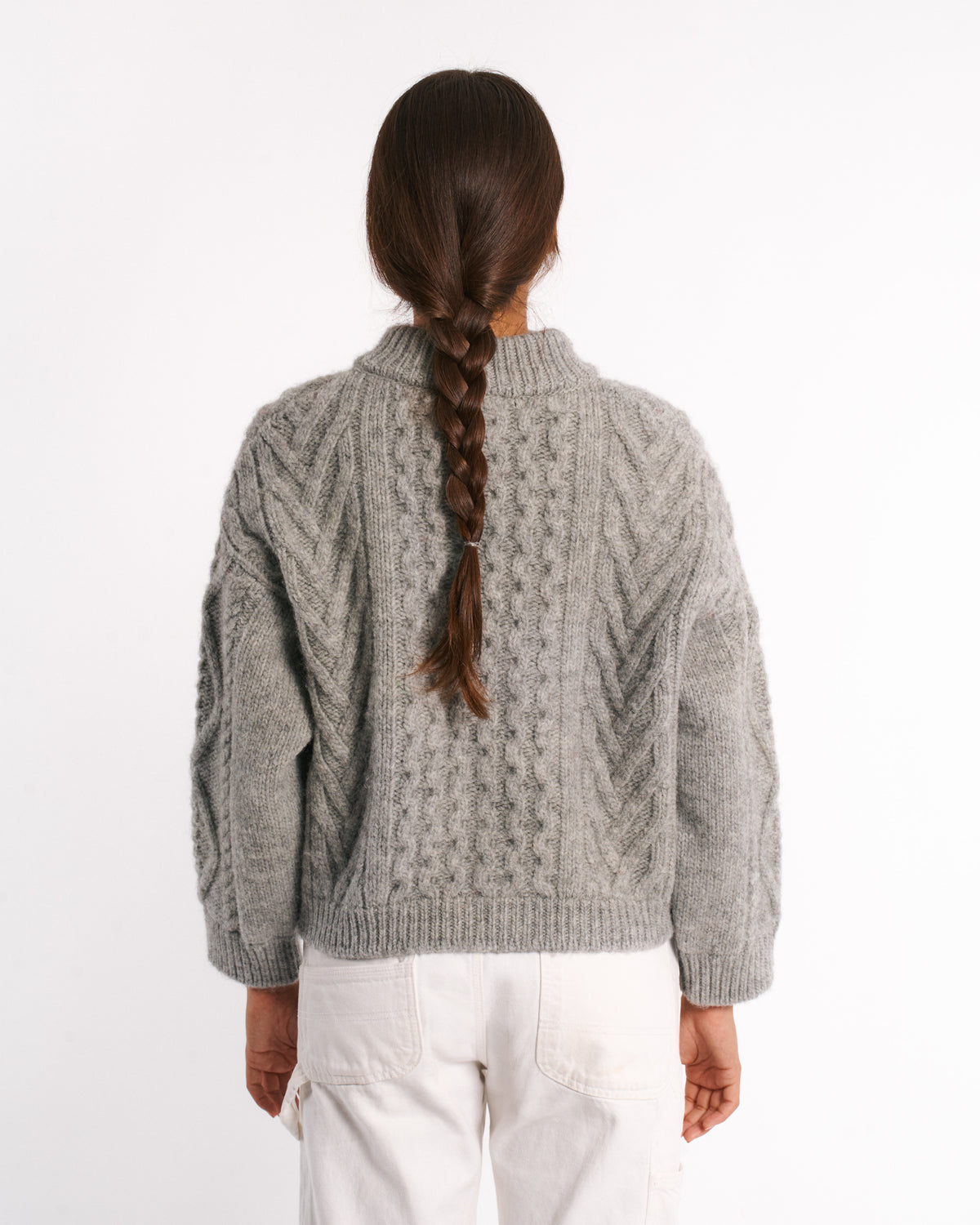Au Vieux Campeur - Paid Holidays - Elena Cardigan - Heather Gray