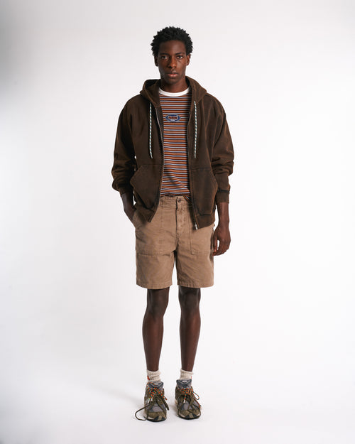 Au Vieux Campeur - Congés Payés - Sweat à capuche felix - Marron
