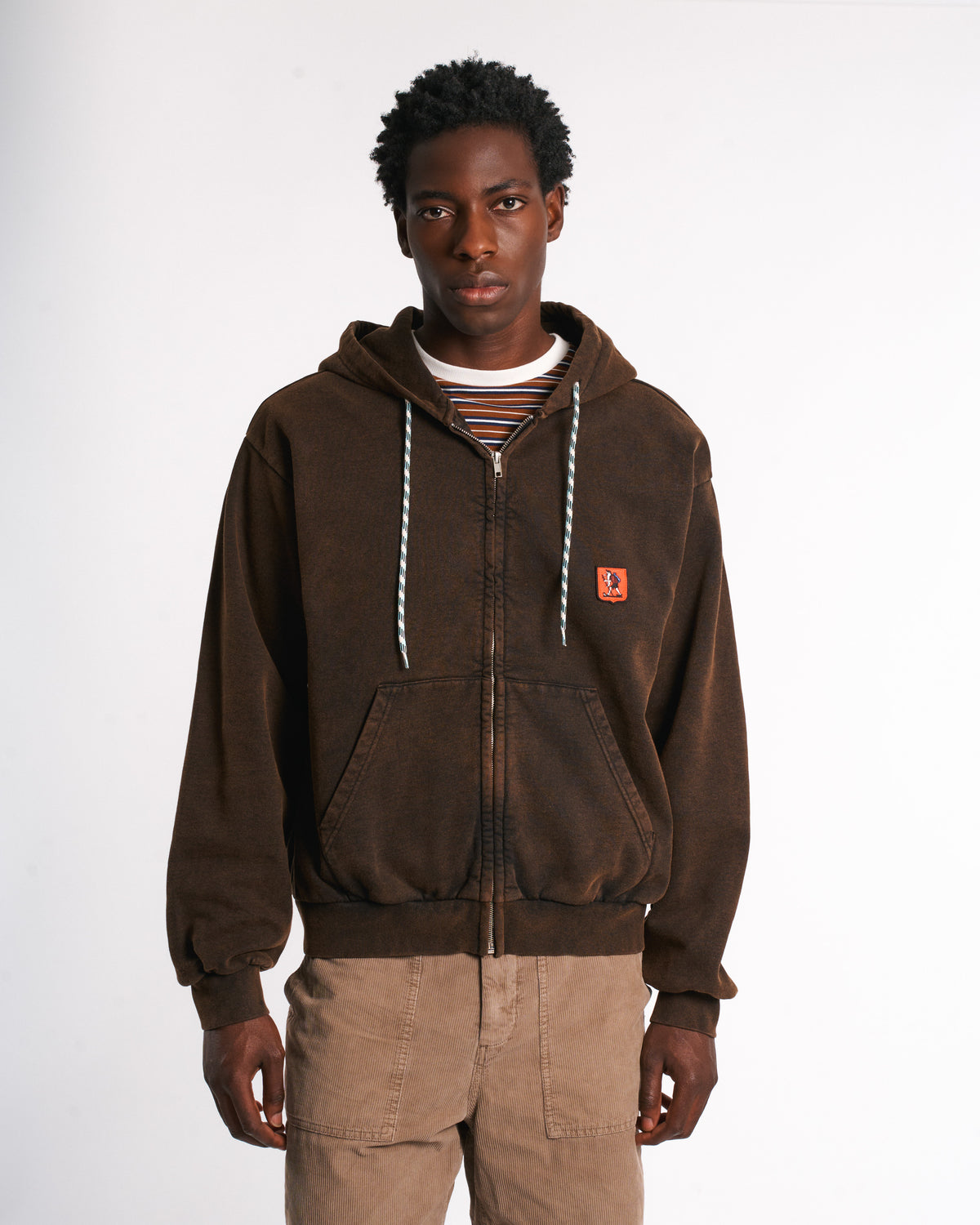 Au Vieux Campeur - Congés Payés - Sweat à capuche felix - Marron