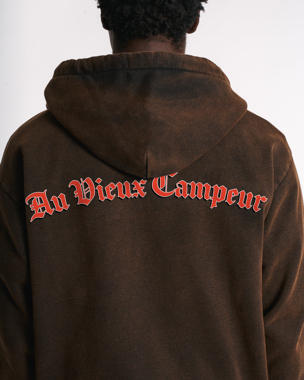 Au Vieux Campeur - Congés Payés - Sweat à capuche felix - Marron