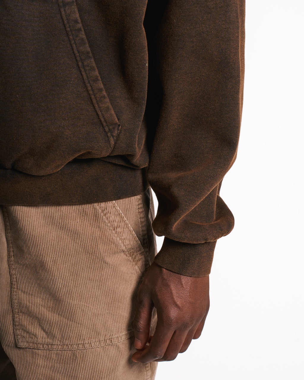 Au Vieux Campeur - Congés Payés - Sweat à capuche felix - Marron