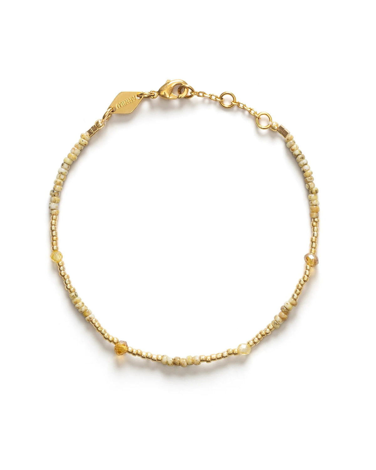 Anni Lu - Clemence Bracelet - Speckle Ecru