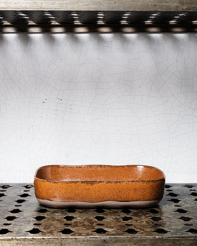 Merci x Serax - Stoneware deep dish n°5 - Ochre