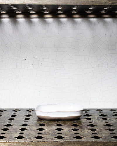 Merci x Serax - Stoneware deep dish n°7 - Mastic