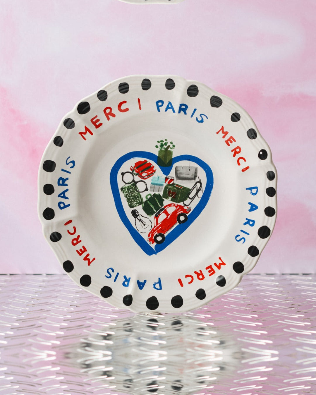 Merci - Earthernware plate
