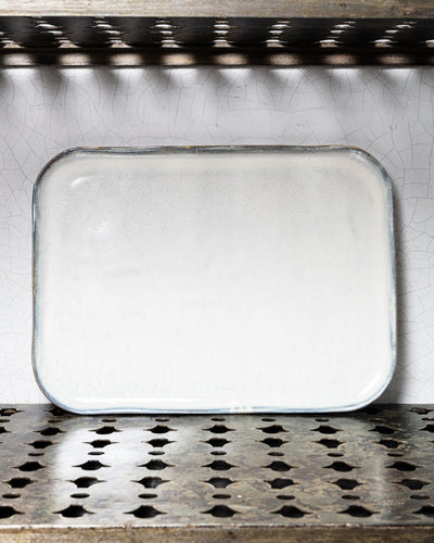 Merci x Serax - Stoneware flat plate n°1 - Mastic