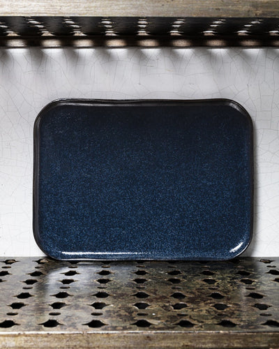 Merci x Serax - Stoneware flat plate n°1 - Storm