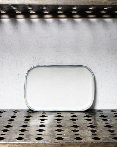 Merci x Serax - Stoneware flat plate n°2 - Mastic