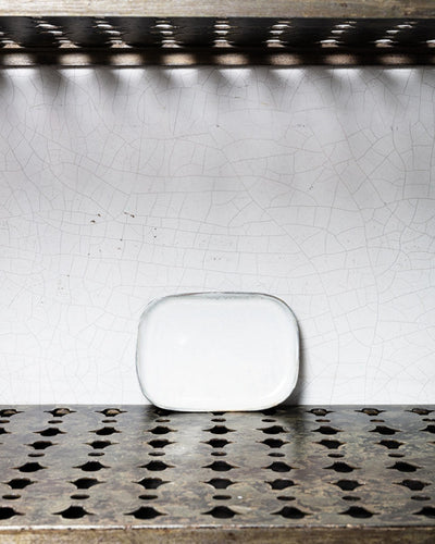 Merci x Serax - Stoneware flat plate n°3 - Mastic