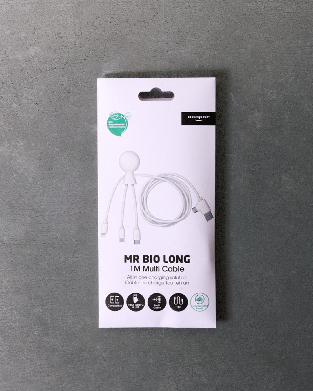 Xoopar - Mr Bio cable - White