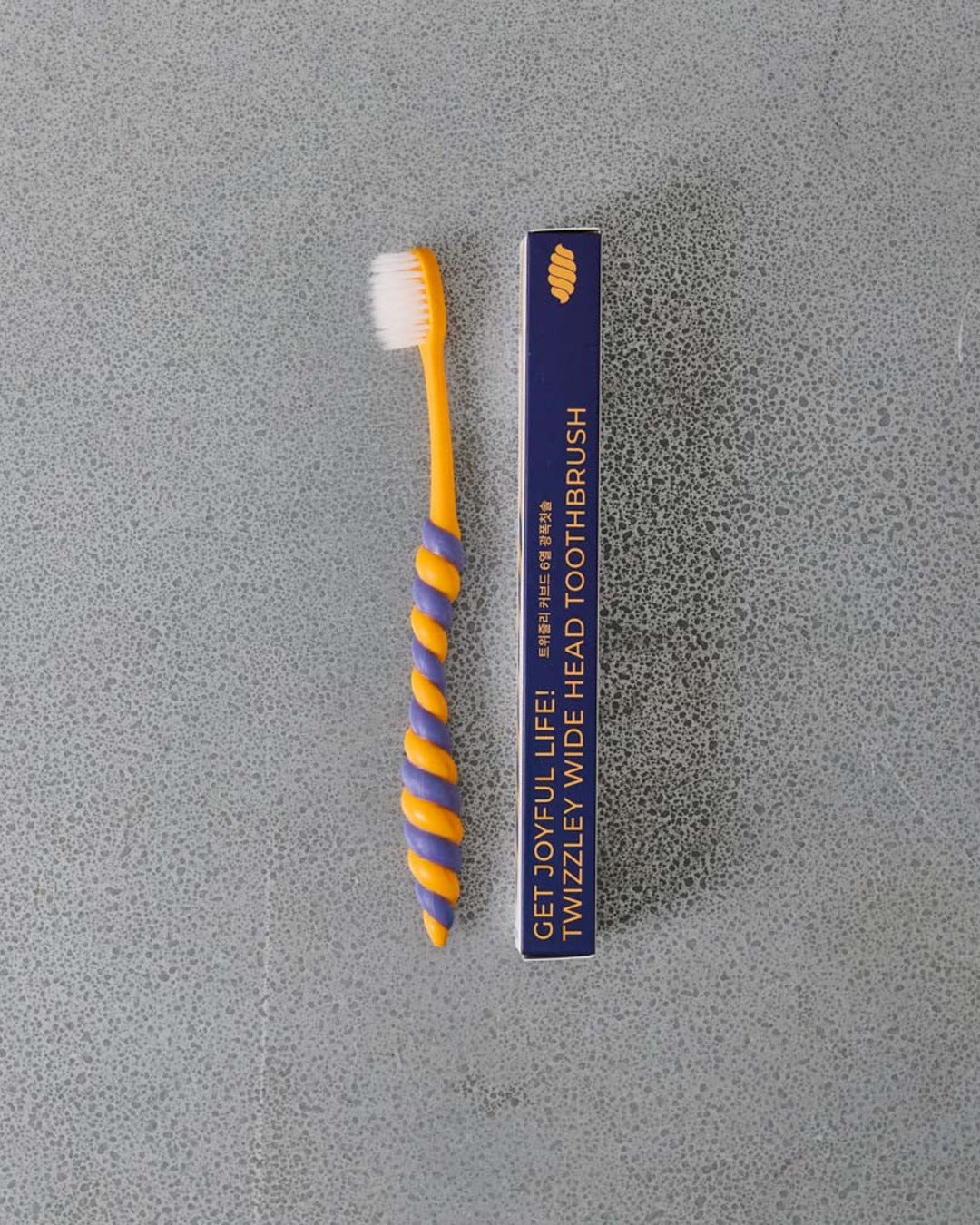 Twizzley - Brosse À Dent - Jaune & Marine