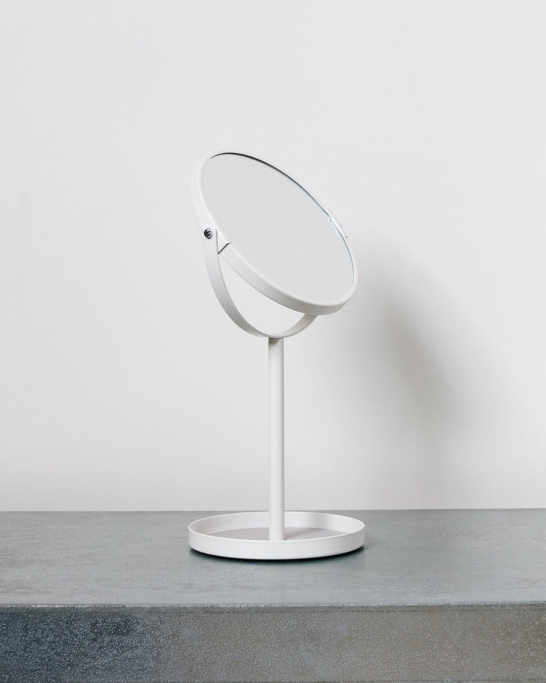 Yamazaki - Miroir Avec Plateau - Blanc