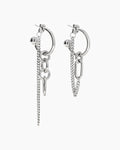 Justine Clenquet - Boucles D'Oreilles Allen - Palladium