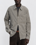 Another Aspect - Overshirt 1.0 JPN - bleu and ecru checks