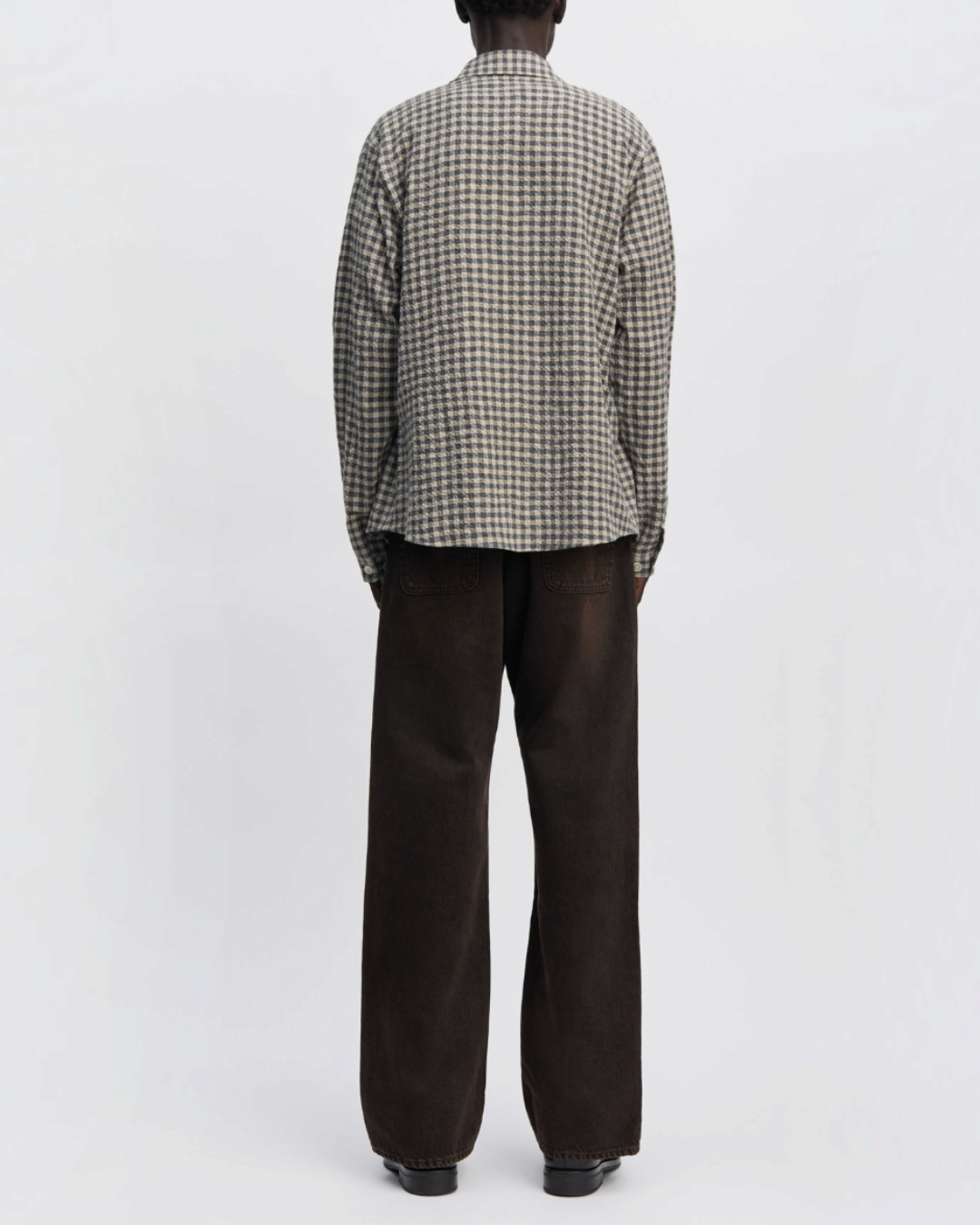 Another Aspect - Overshirt 1.0 JPN - bleu and ecru checks