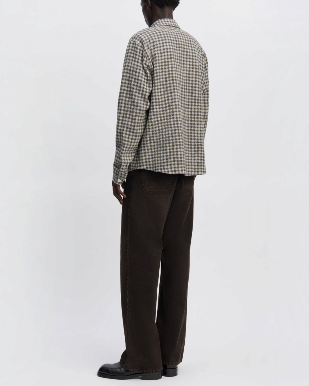 Another Aspect - Overshirt 1.0 JPN - bleu and ecru checks