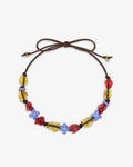 Cajal - Collier Ariel - Rouge Jaune & Violet