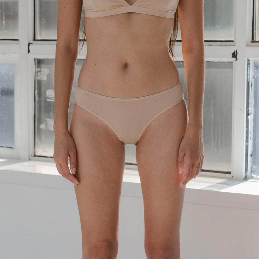 Baserange - Bell bottoms - Beige