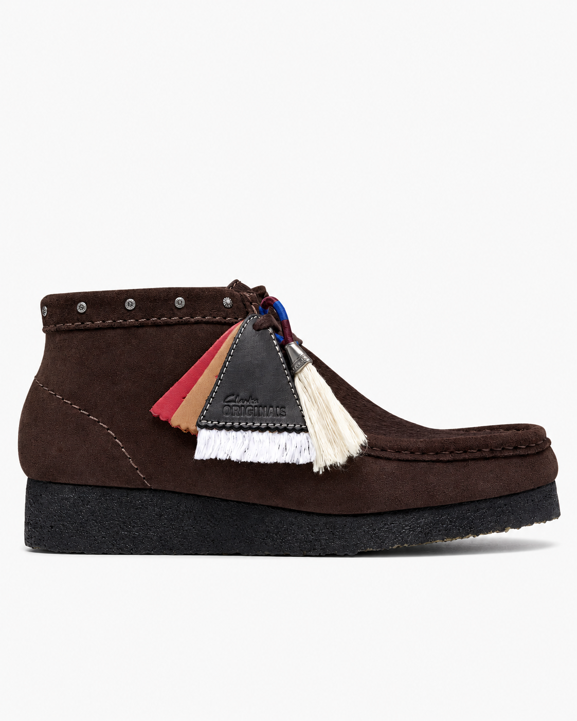 Clarks - Bottes Wallabee - Marron