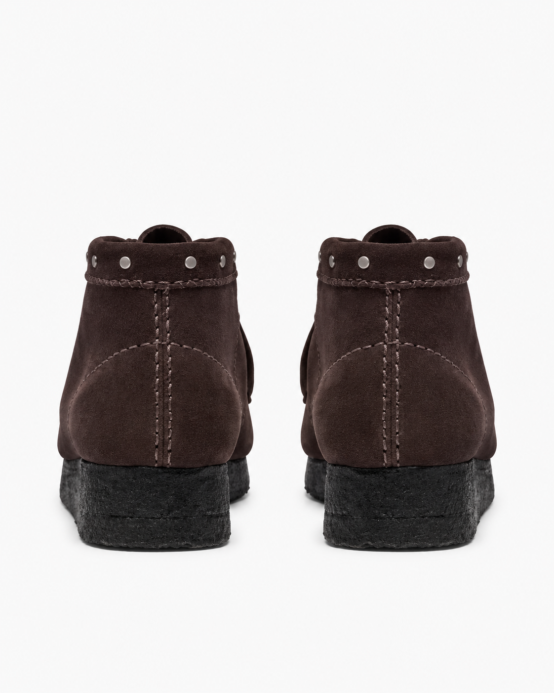 Clarks - Bottes Wallabee - Marron