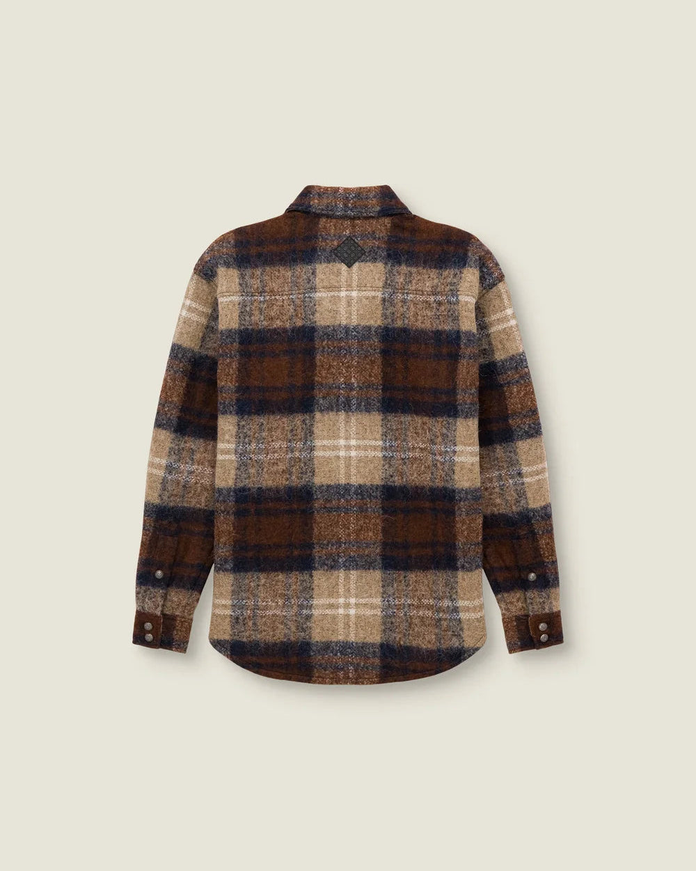Caleb - Checkered Overshirt - Brown
