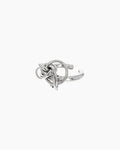 Justine Clenquet - Bague Cara - Palladium