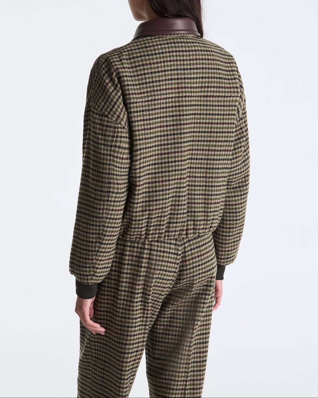 Peuterey - Veste Nalis À Carreaux - Vert