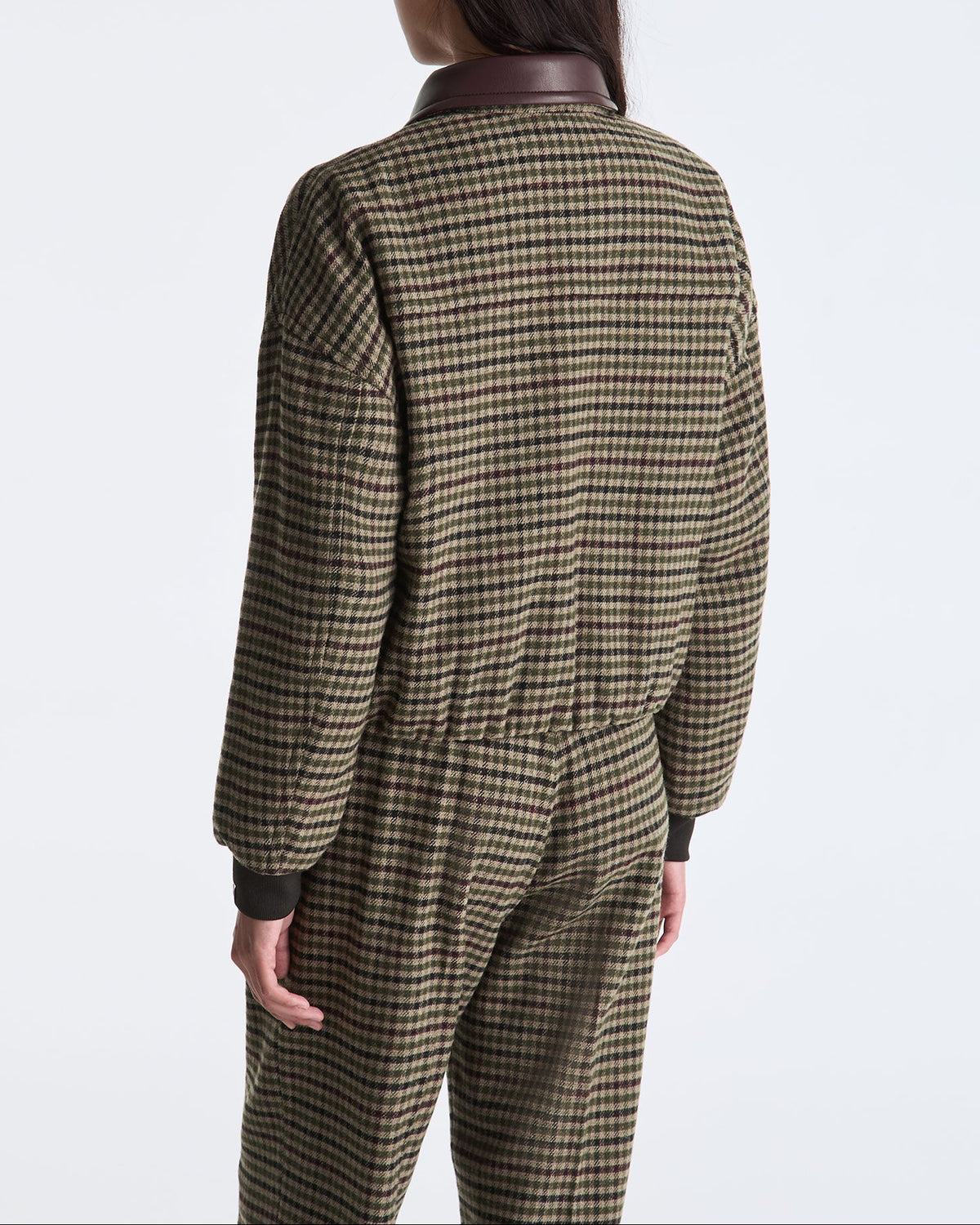 Peuterey - Veste Nalis À Carreaux - Vert