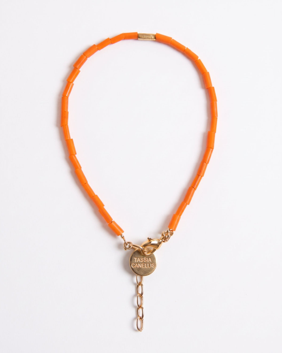 Tassia Canellis - Bracelet Demeter - Tangerine