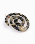 Turtle Story - Spiral Barrette Small - Tokyo Light