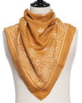 Destin - Écharpe Judy Carré Bandana - Orange