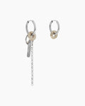 Justine Clenquet - Boucles D'Oreilles Kali - Gold Palladium