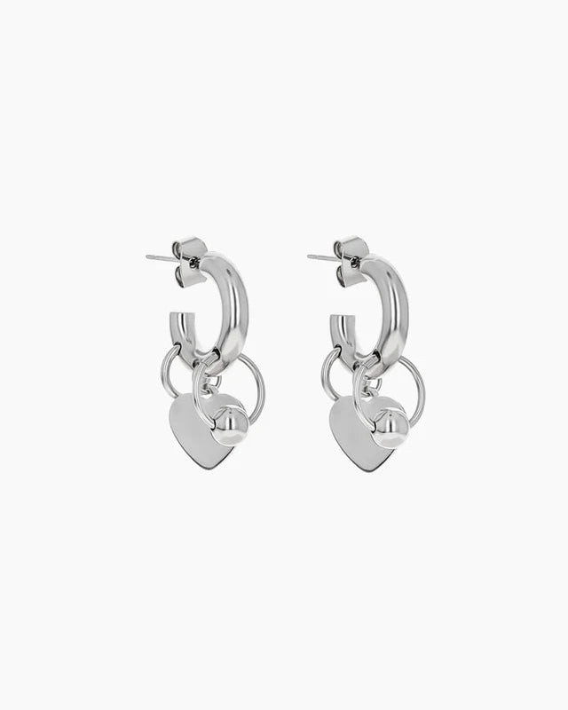 Justine Clenquet - Boucles D'Oreilles Kiki - Palladium