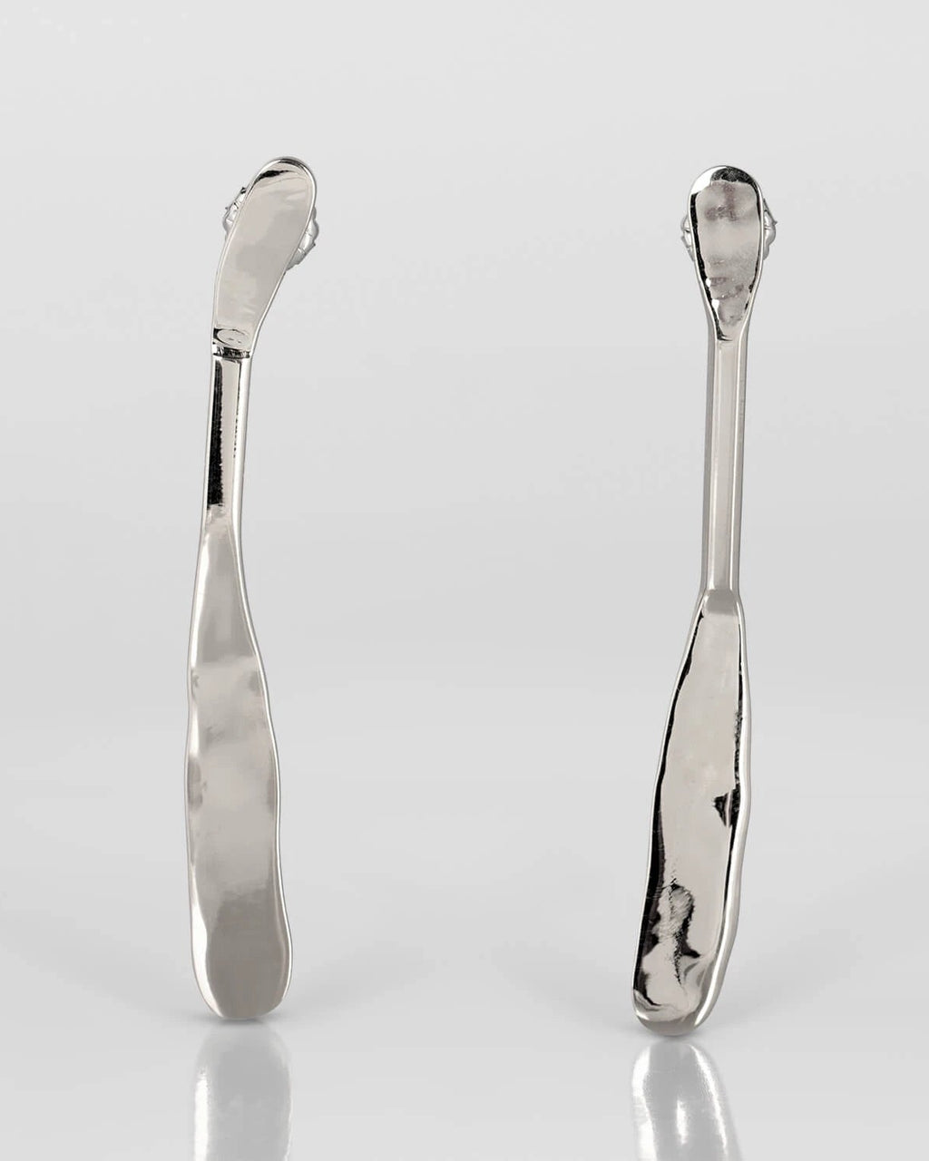 Tweek Eek - Boucles D'Oreilles Mirr Flat - Argent