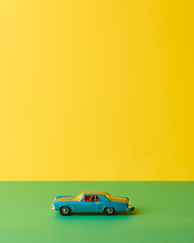 Corgi - Buick Riviera Car Bleu - No. 245