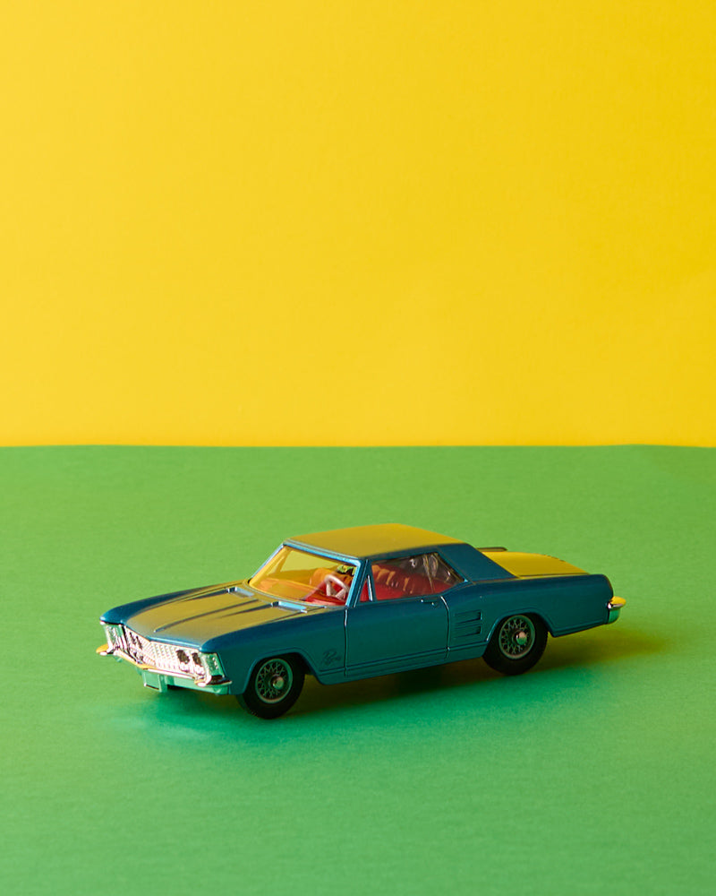 Corgi - Buick Riviera Car Bleu - No. 245